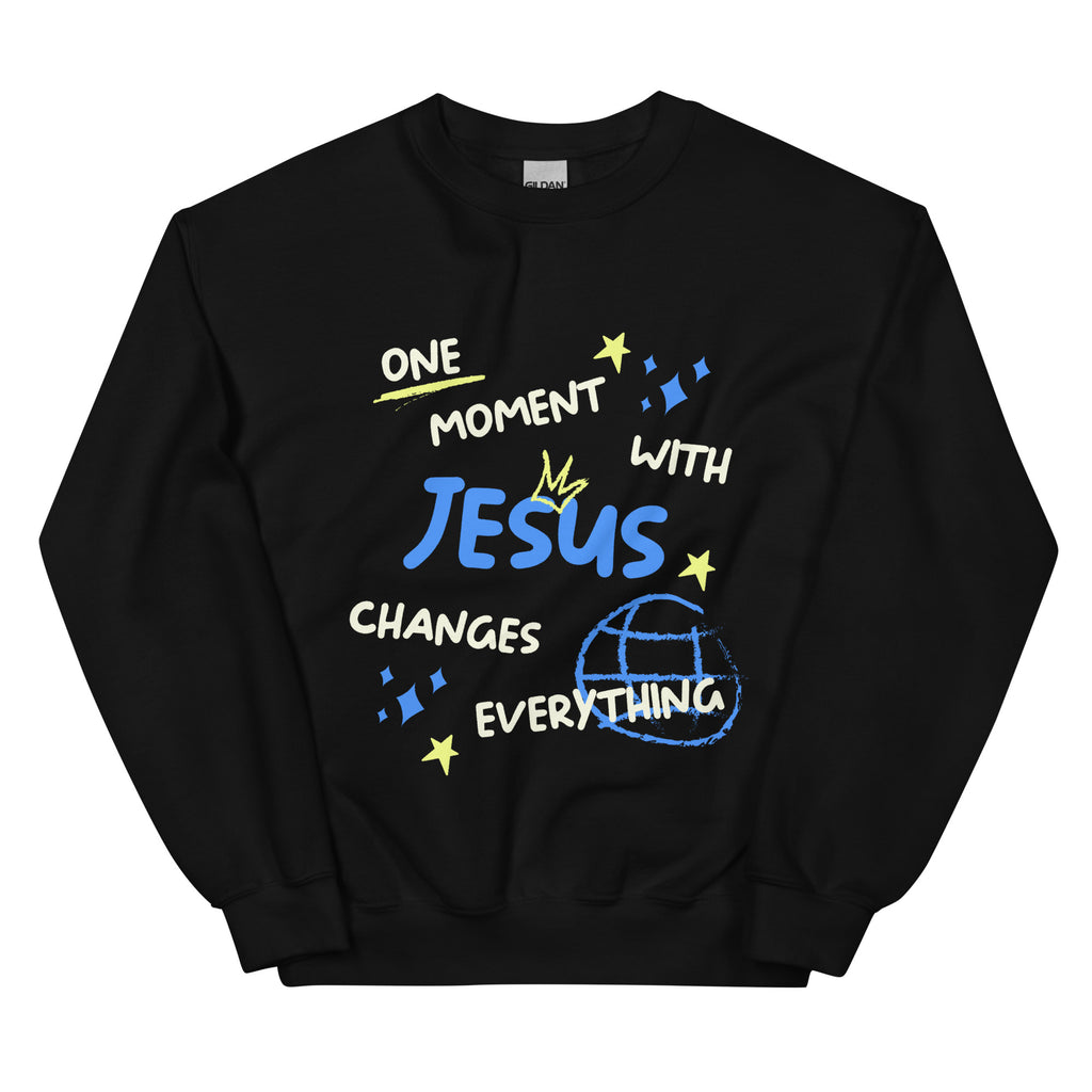 One Moment Crewneck - Global (Front Print)