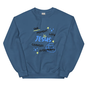 One Moment Crewneck - Global (Front Print)