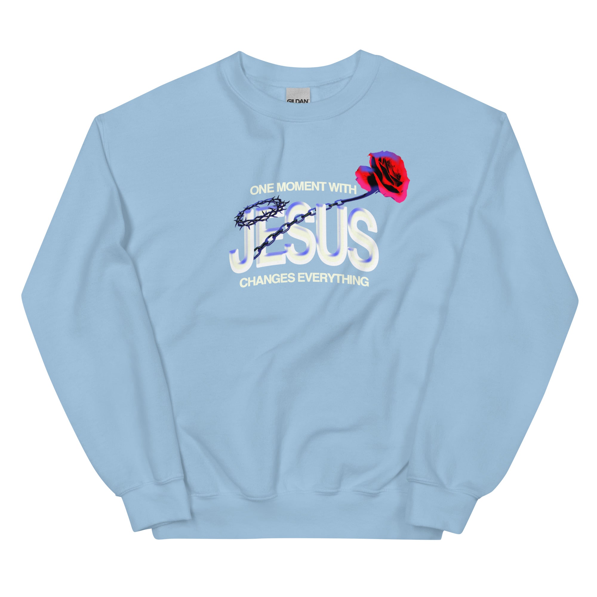 One Moment Crewneck - Rose