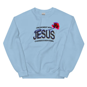 One Moment Crewneck - Rose