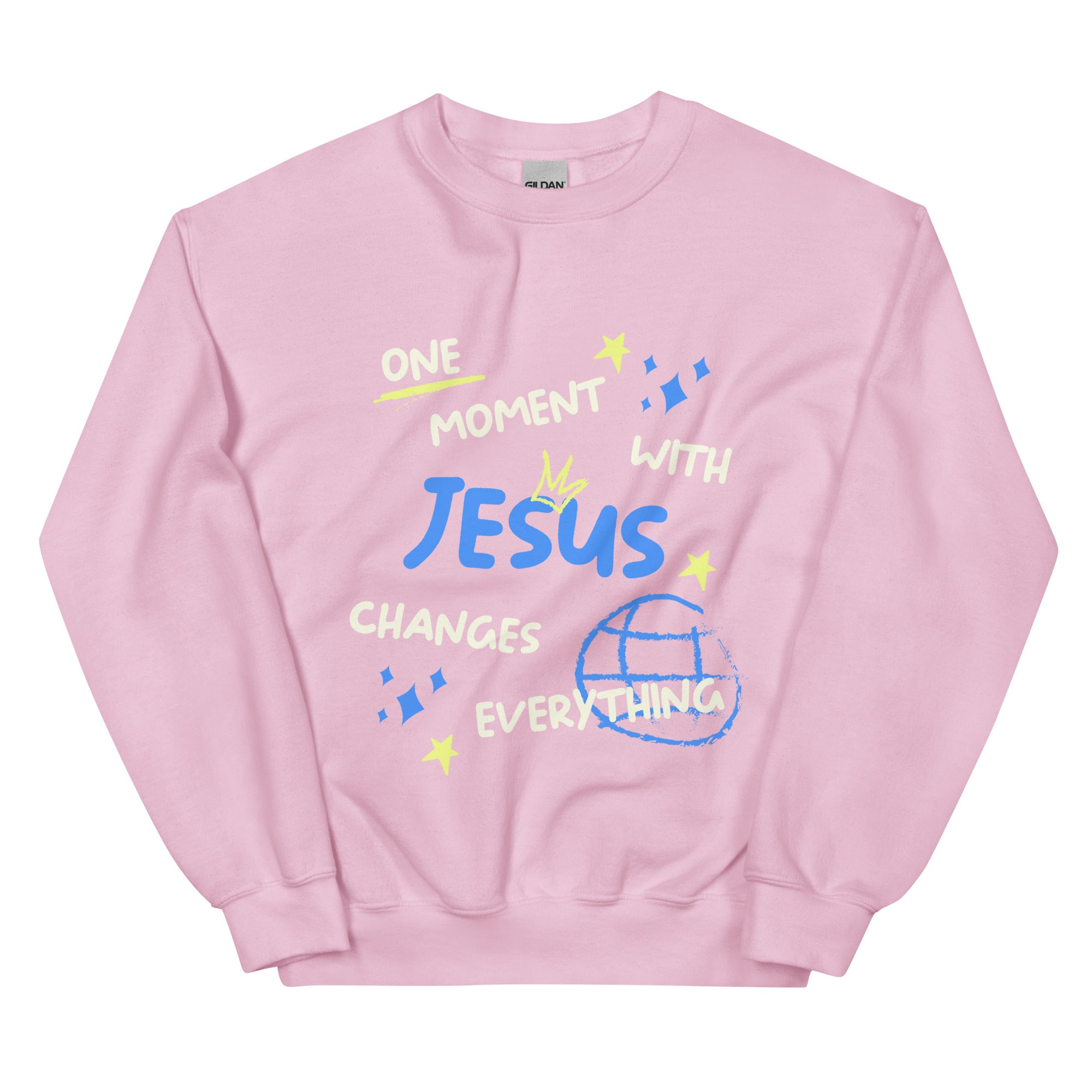 One Moment Crewneck - Global (Front Print)