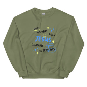 One Moment Crewneck - Global (Front Print)