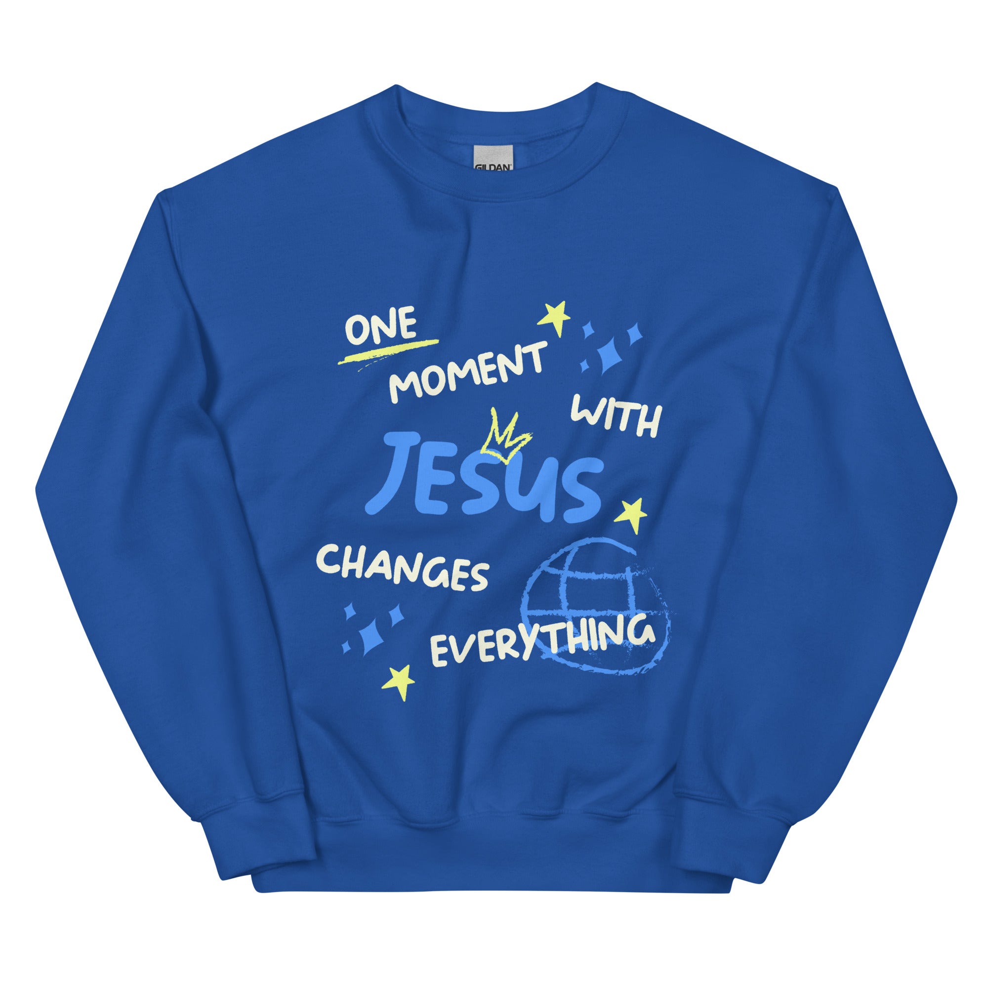 One Moment Crewneck - Global (Front Print)