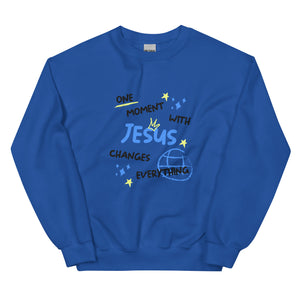 One Moment Crewneck - Global (Front Print)