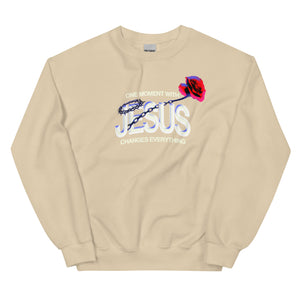 One Moment Crewneck - Rose