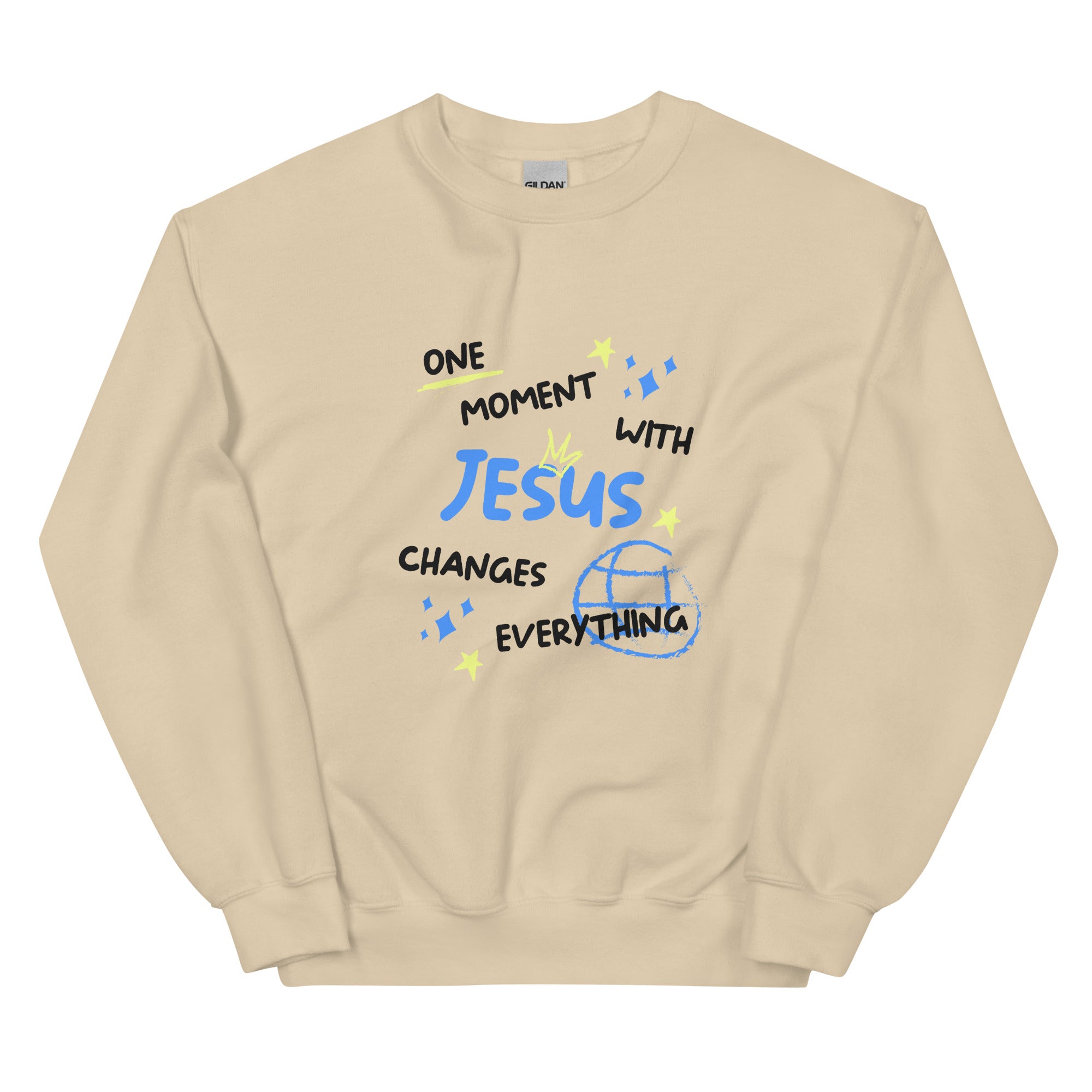 One Moment Crewneck - Global (Front Print)