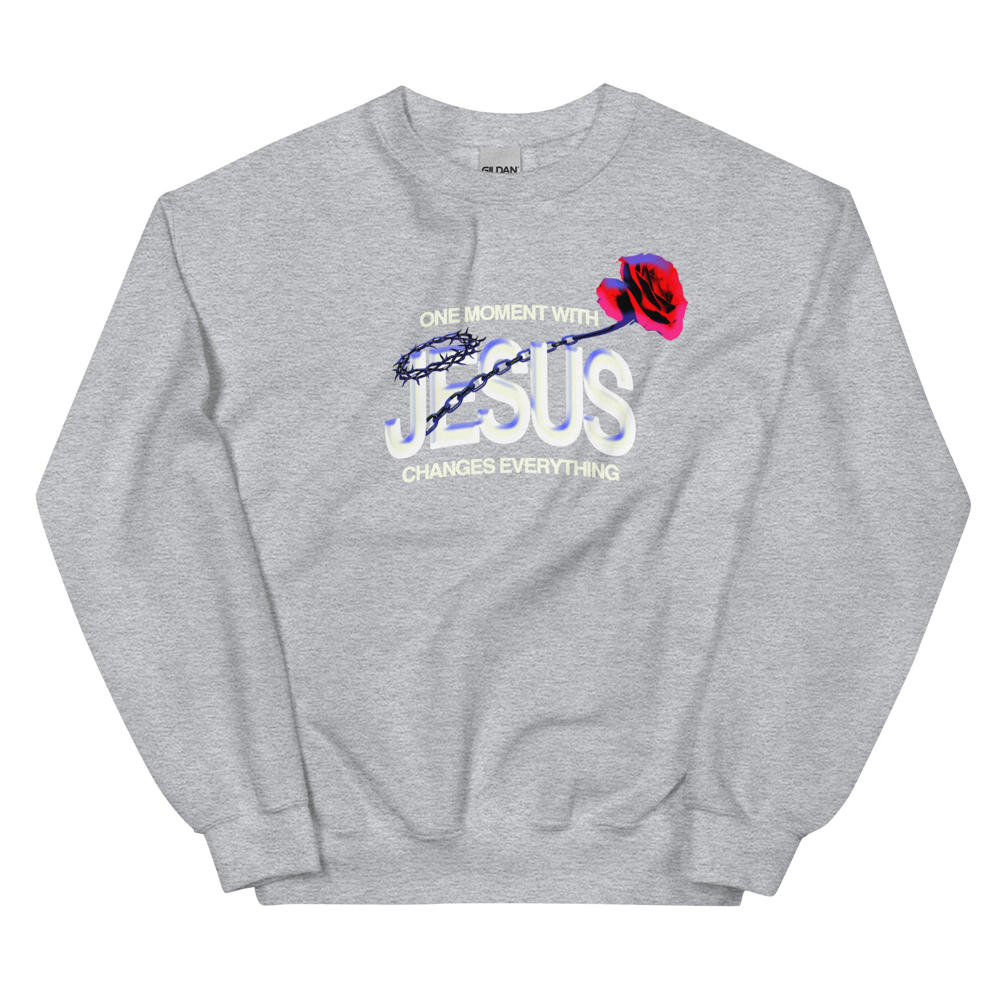 One Moment Crewneck - Rose