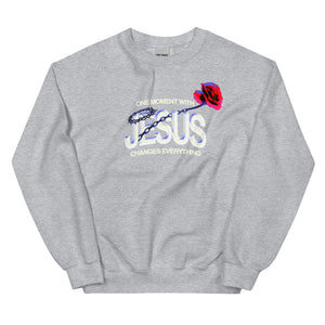 One Moment Crewneck - Rose