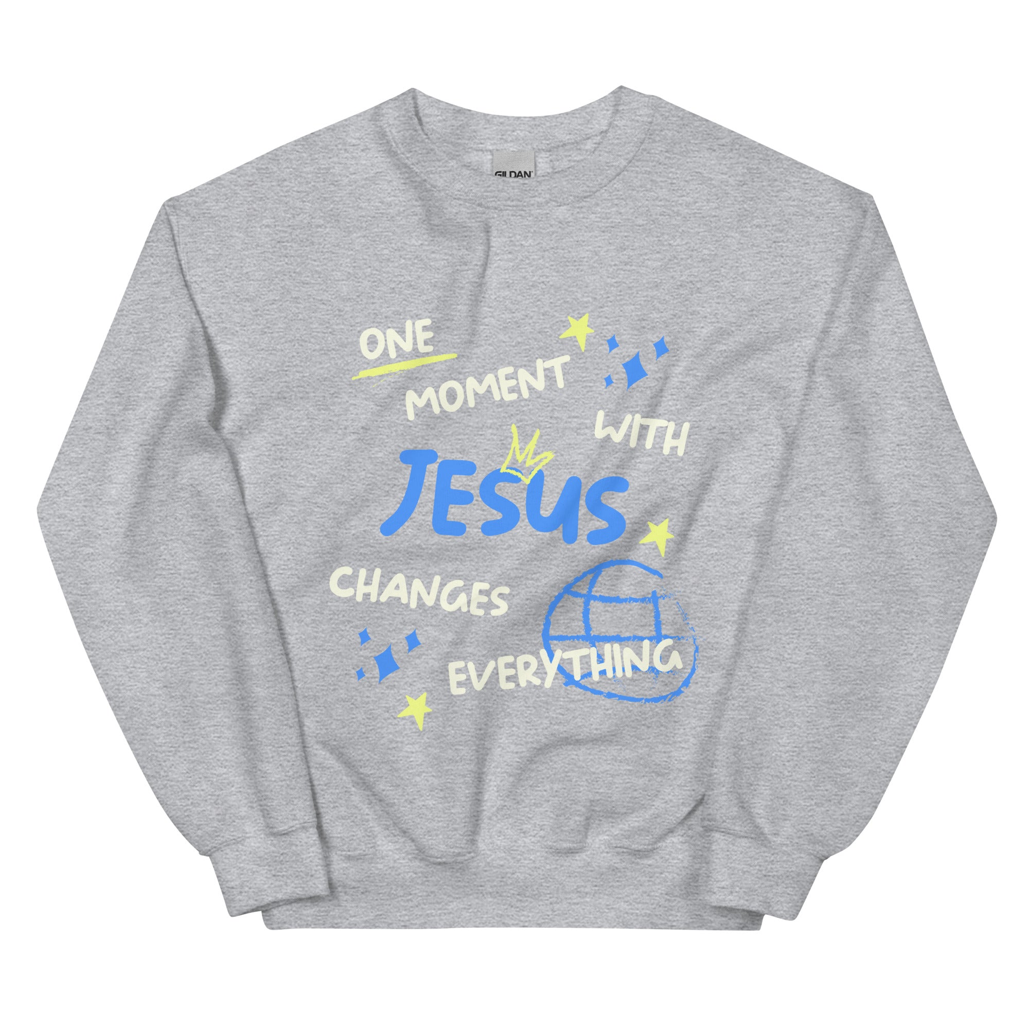 One Moment Crewneck - Global (Front Print)