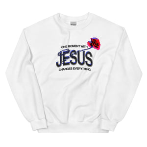 One Moment Crewneck - Rose