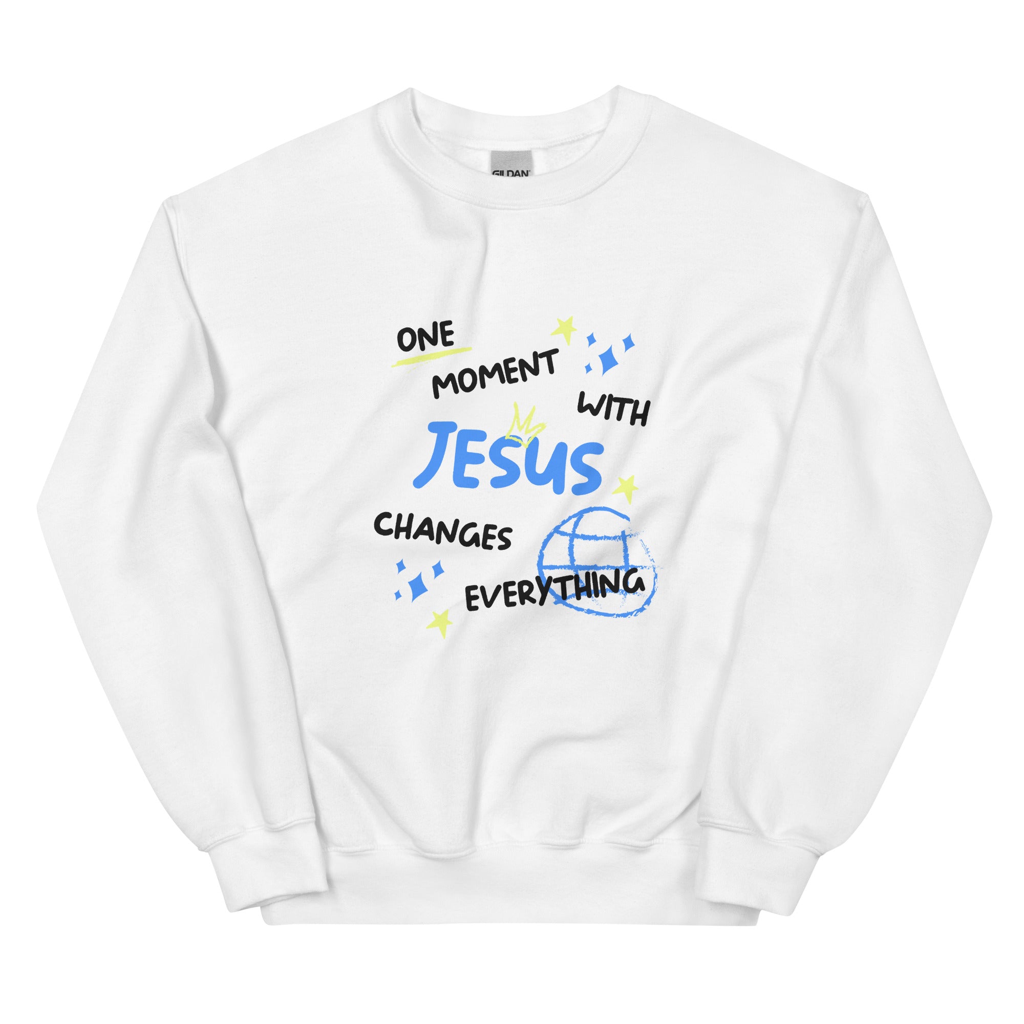 One Moment Crewneck - Global (Front Print)