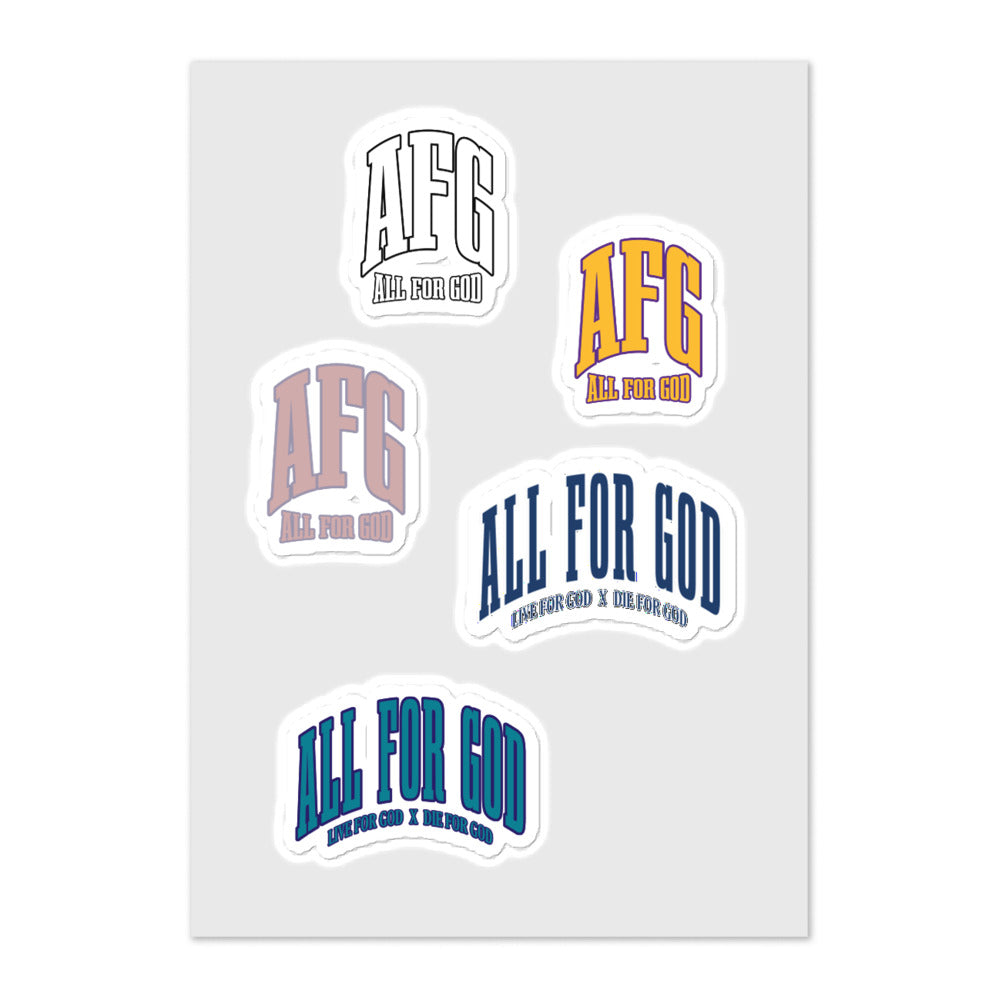 AFG Stickers 5 Pack