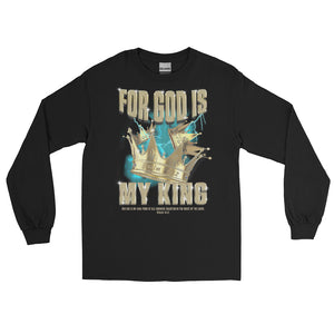 God Is King - Black Longsleeve